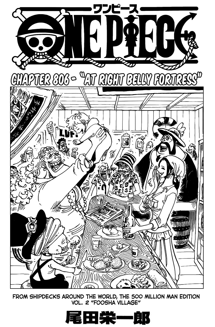 One Piece, Chapter 806 image 02